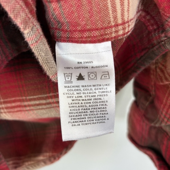 Pendleton Mason Flannel Button Down Shirt Size M - Picture 4 of 4